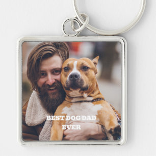 Persoonlijke foto beste hond ooit sleutelhanger