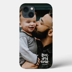 Persoonlijke foto Beste papa ooit naamoverlay Case-Mate iPhone Case