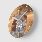 Persoonlijke foto "Beste vader ooit" Ronde Klok (Hoek)