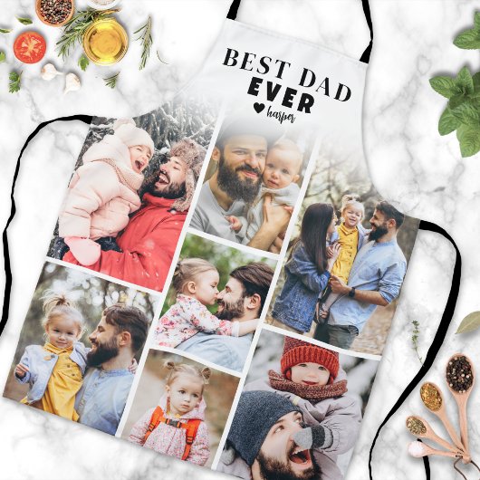 Persoonlijke foto Beste vader ooit Schort