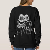 Persoonlijke foto Beste vrienden Sweatshirt (Achterkant)
