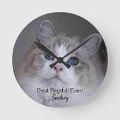 Persoonlijke foto beste wandklok met wieldoll (Voorkant)