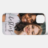 Persoonlijke foto Besties Beste vrienden Hoesje-Ma Case-Mate iPhone Case (Achterkant (horizontaal))