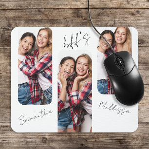Persoonlijke foto BFF-vrienden gemoderniseerd Muismat