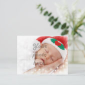 Persoonlijke foto briefkaart (Staand voorkant)