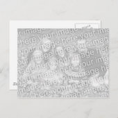 Persoonlijke foto briefkaart (Voorkant / Achterkant)