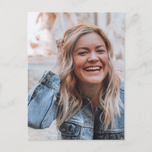 Persoonlijke foto briefkaart