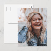 Persoonlijke foto briefkaart (Voorkant / Achterkant)