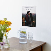 Persoonlijke foto-bruiloft folie afdrukken (Laag (Keuken))