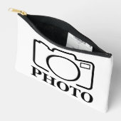 Persoonlijke foto bruiloft modern leuk elegant etui (Open)