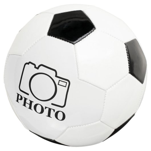 Persoonlijke foto bruiloft modern leuk elegant voetbal (Drie kwart)