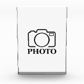 Persoonlijke Foto Bruiloft Modern Liefelijk Elégan (Voorkant)