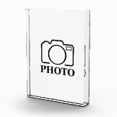 Persoonlijke Foto Bruiloft Modern Liefelijk Elégan (Rechts)