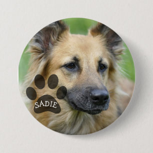 Persoonlijke foto-Button met Pet afdrukken Ronde Button 7,6 Cm