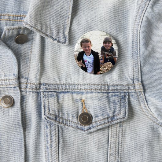 Persoonlijke foto-Button Ronde Button 5,7 Cm (In situ)
