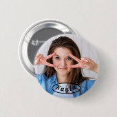 Persoonlijke foto-Buttonnen Ronde Button 5,7 Cm (Voorkant /achterkant)