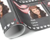 Persoonlijke foto cadeaupapier (Rol Hoek)