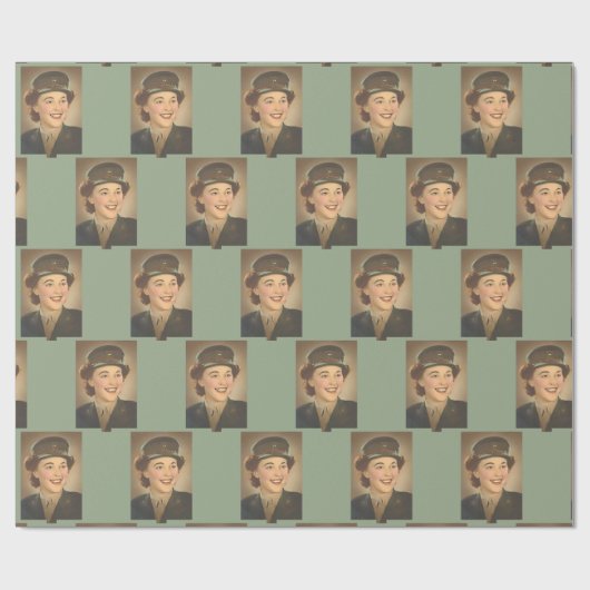 Persoonlijke foto cadeaupapier (Vlak)