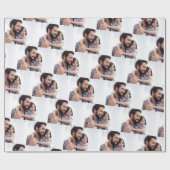 Persoonlijke foto-cadeauverpakking cadeaupapier (Vlak)