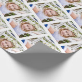 Persoonlijke foto-cadeauverpakking cadeaupapier (Hoek)