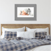 Persoonlijke foto canvas afdruk (Insitu (Slaapkamer))