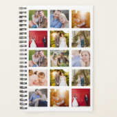 Persoonlijke foto Collage 15 foto's Planner (Voorkant)
