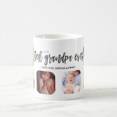 Persoonlijke foto Collage Beste opa cadeau Koffiemok (Center)