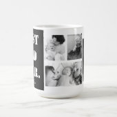 Persoonlijke foto Collage Beste vader ooit Koffiemok (Center)