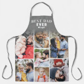 Persoonlijke foto Collage Beste vader ooit Schort (Voorkant)