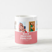 Persoonlijke foto Collage BFF Gift Beste vrienden Koffiemok (Center)