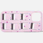 Persoonlijke foto Collage Pink Girly Petals 7 Case-Mate iPhone Case (Achterkant (horizontaal))