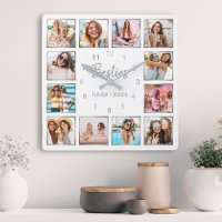Persoonlijke foto Collage White Silver-vriendschap