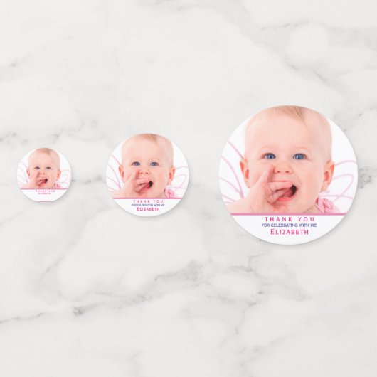 Persoonlijke foto confetti (Achterkanten)