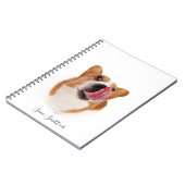 Persoonlijke foto / Cute Corgi Notitieboek (Linkerzijde)
