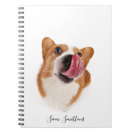 Persoonlijke foto / Cute Corgi Notitieboek