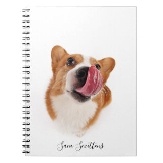 Persoonlijke foto / Cute Corgi Notitieboek