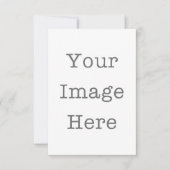 Persoonlijke foto dankkaart met eigen foto bedankkaart (Voorkant)