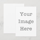 Persoonlijke foto dankkaart met eigen foto bedankkaart (Voorkant / Achterkant)