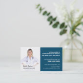 Persoonlijke foto, dermatoloog Dermatology Visitekaartje (Staand voorkant)