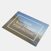 Persoonlijke foto-dockmat deurmat (Schuin)