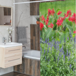 Persoonlijke foto douchegordijn