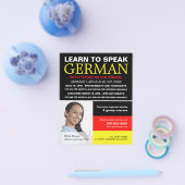 Persoonlijke foto, Duitse taalcursus Flyer (Enkel)