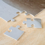 Persoonlijke foto Elegant Wedded Poem Legpuzzel (Zijkant)