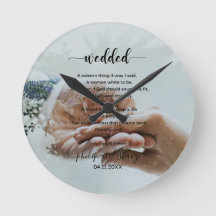 Persoonlijke foto Elegant Wedded Poem