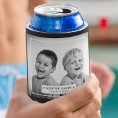 Persoonlijke foto en bericht blikjeskoeler