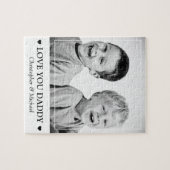 Persoonlijke foto en boodschap legpuzzel (Horizontaal)