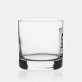 Persoonlijke foto en boodschap whisky glas (Rechts)