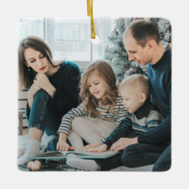 Persoonlijke foto en Jaar Ornament