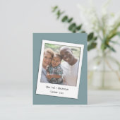 Persoonlijke foto en Lijst Briefkaart (Staand voorkant)
