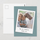 Persoonlijke foto en Lijst Briefkaart (Voorkant / Achterkant)